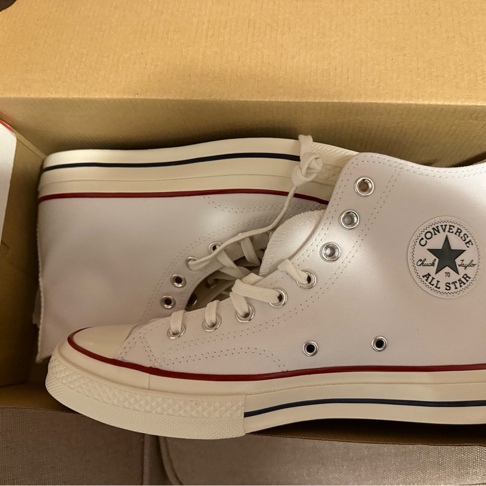 Converse Orange Shoe Box